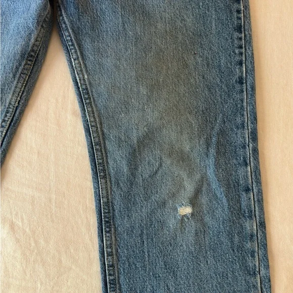 Vintage Lee Men’s Classic Denim Straight Leg Jeans - Picture 5 of 8